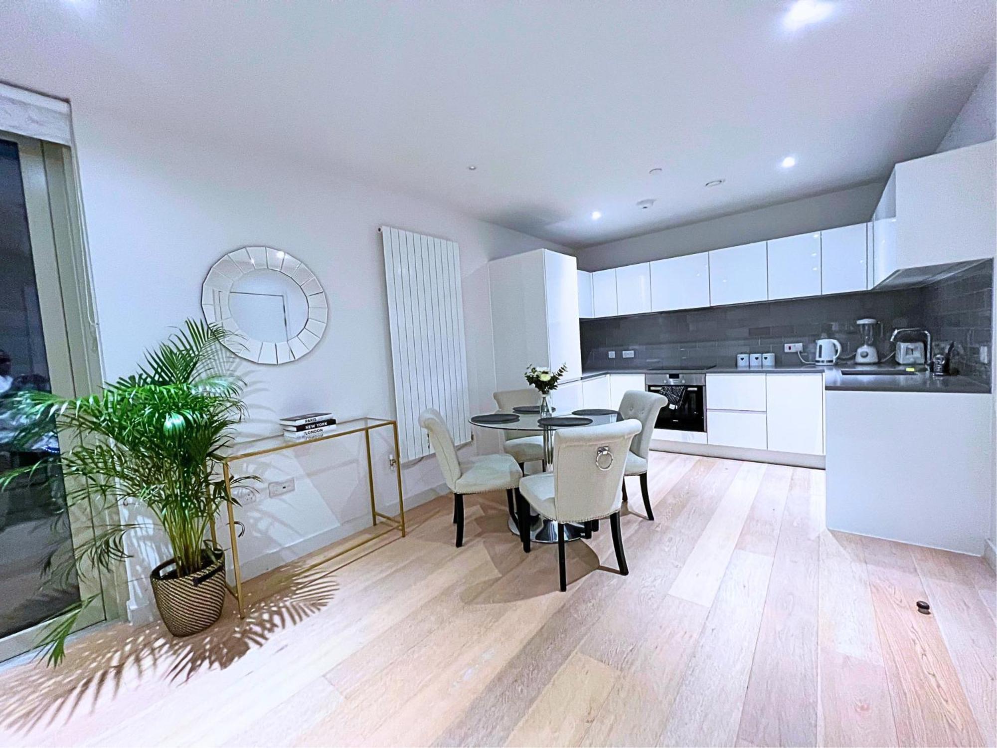 Stylish Apartment Docklands London Eksteriør billede